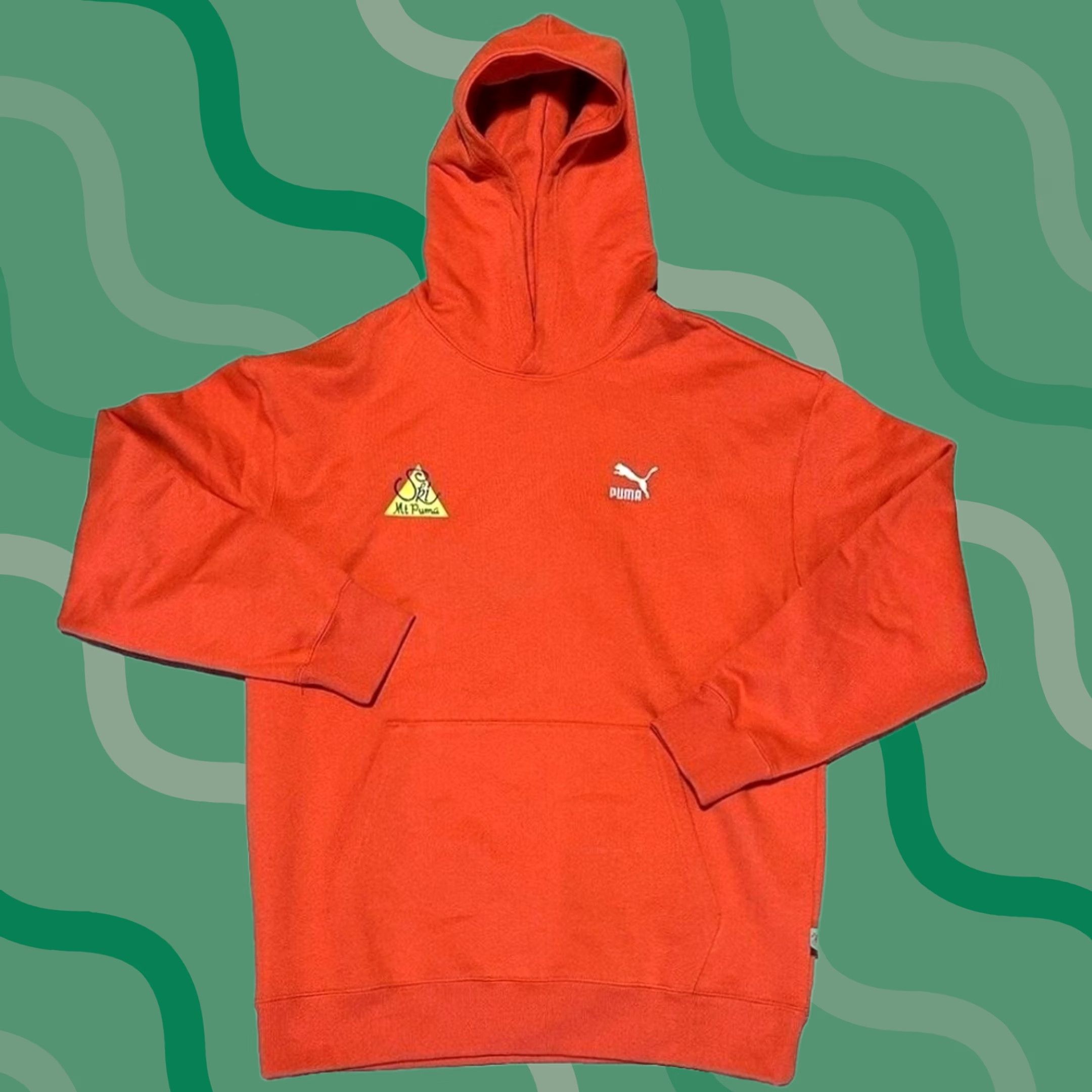 Puma Puma The Neverworn II Hoodie Sweatshirt Orange Men's M Men Size US M / EU 48-50 / 2 - 1 Thumbnail