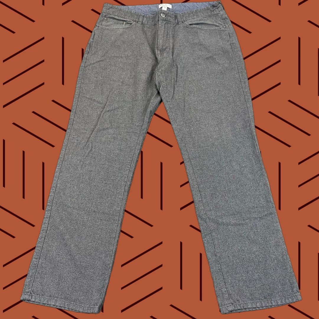 Peter Millar Vintage Peter Millar Mountainside Pants Men's 34x29 Gray Chino Golf Casual Size US 35 - 1 Thumbnail