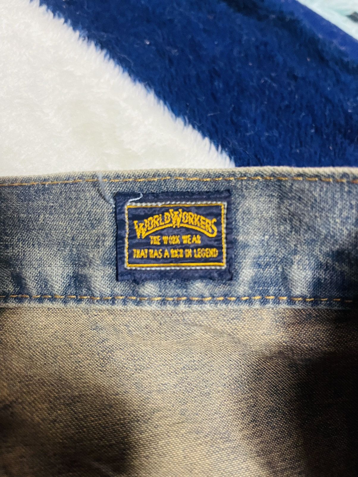 Big John × Jean Big John World Worker Jeans (15) Size US 32 / EU 48 - 11 Thumbnail