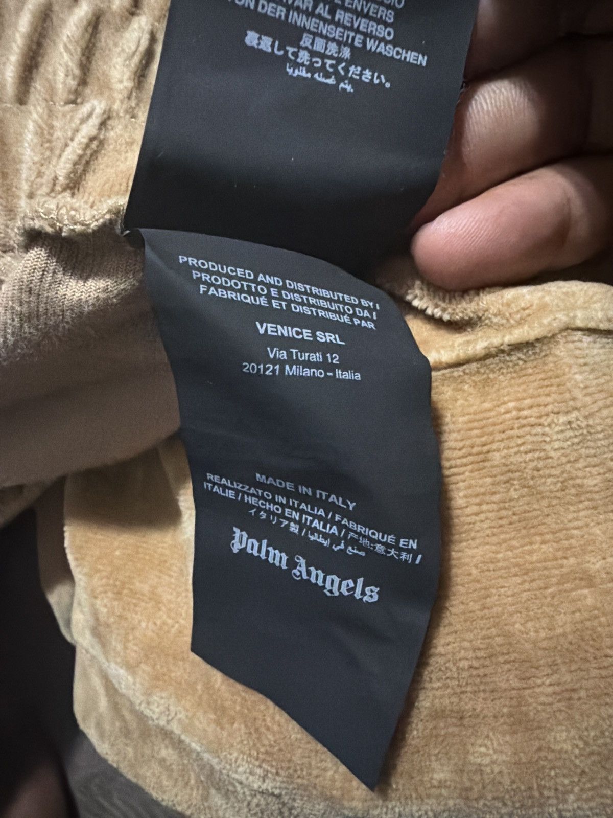 Palm Angels RAINBOW CHENILLE TRACK PANTS Size US 44 / EU 60 - 9 Thumbnail