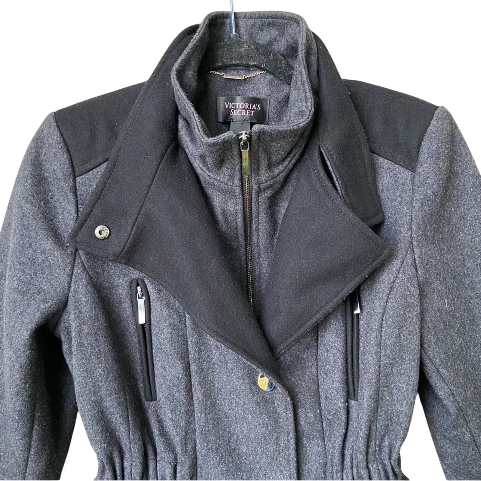 Victoria's Secret Victoria's Secret Womens Small Button Up Winter Coat Jacket Size S / US 4 / IT 40 - 2 Thumbnail