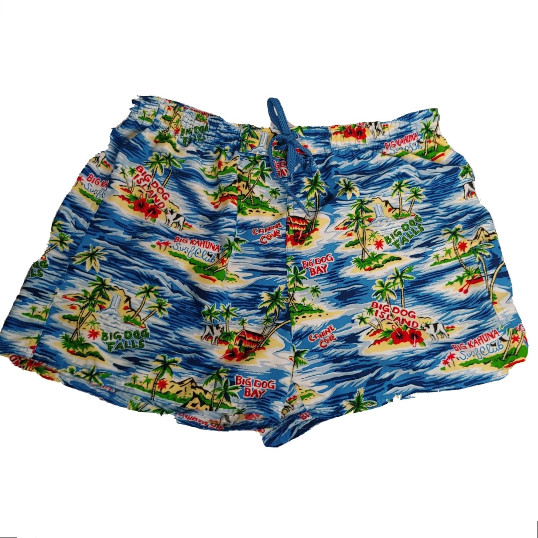 Big Dogs Big Dogs Trunks Mens XL Shorts Print Tropical Island Big Kahuna Beach Size US 36 / EU 52 - 7 Thumbnail