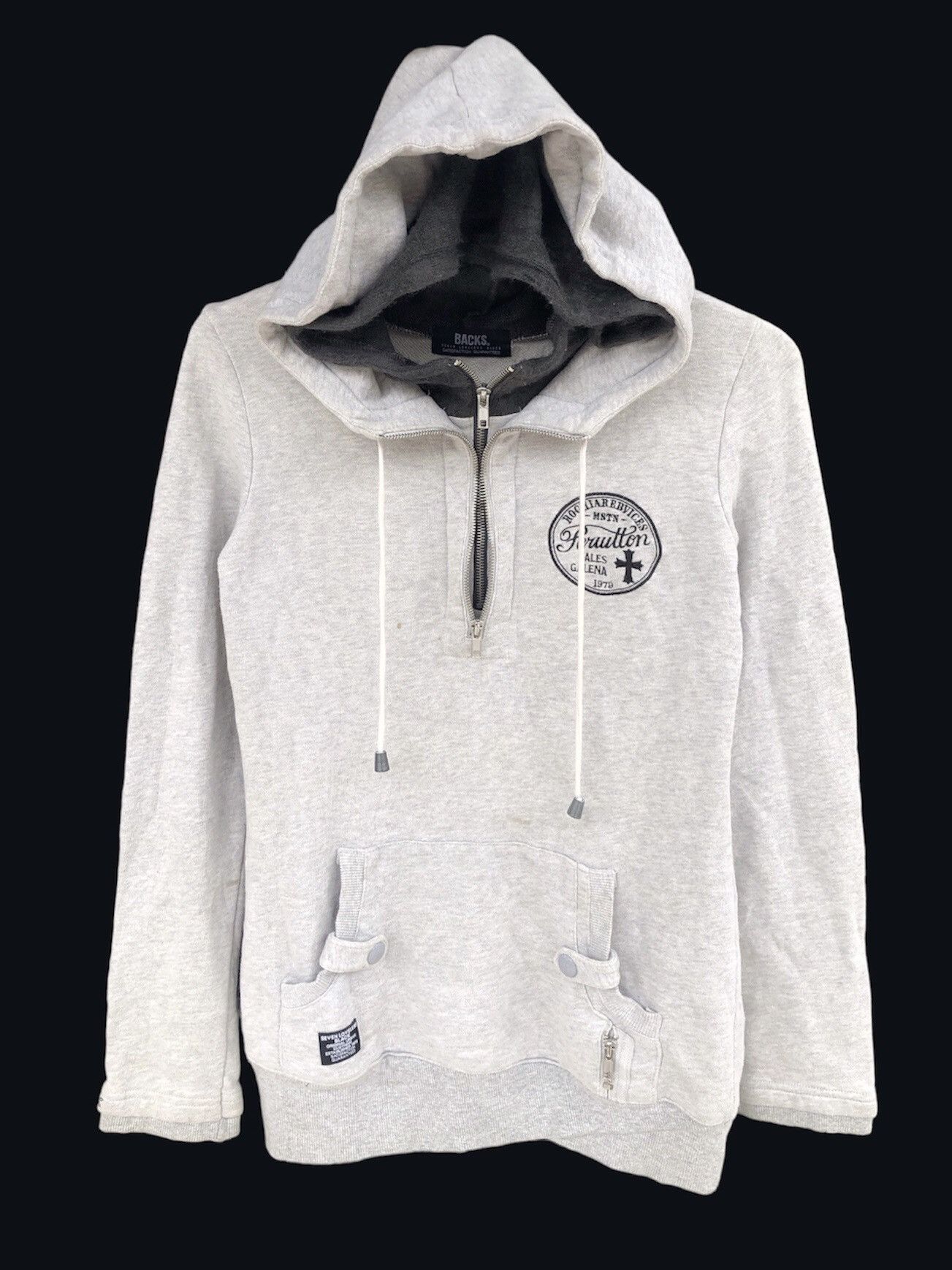 Japanese crosses double zipper and hoodie Ifsixwasnine lgb