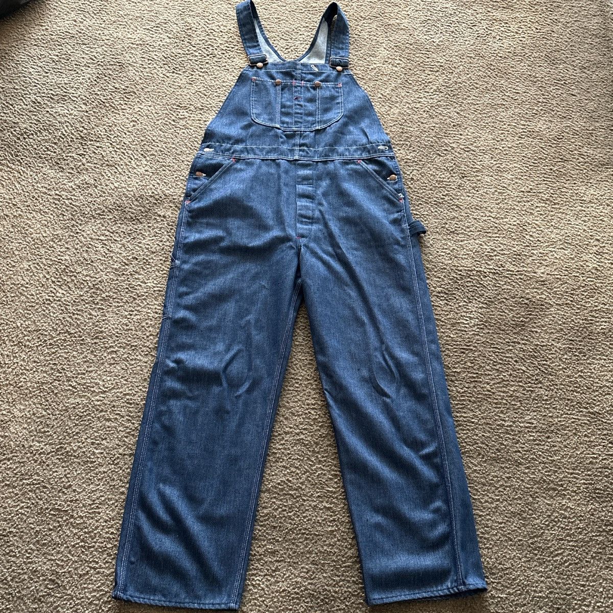 Other Blue baggy overalls Size US 40 / EU 56 - 1 Thumbnail
