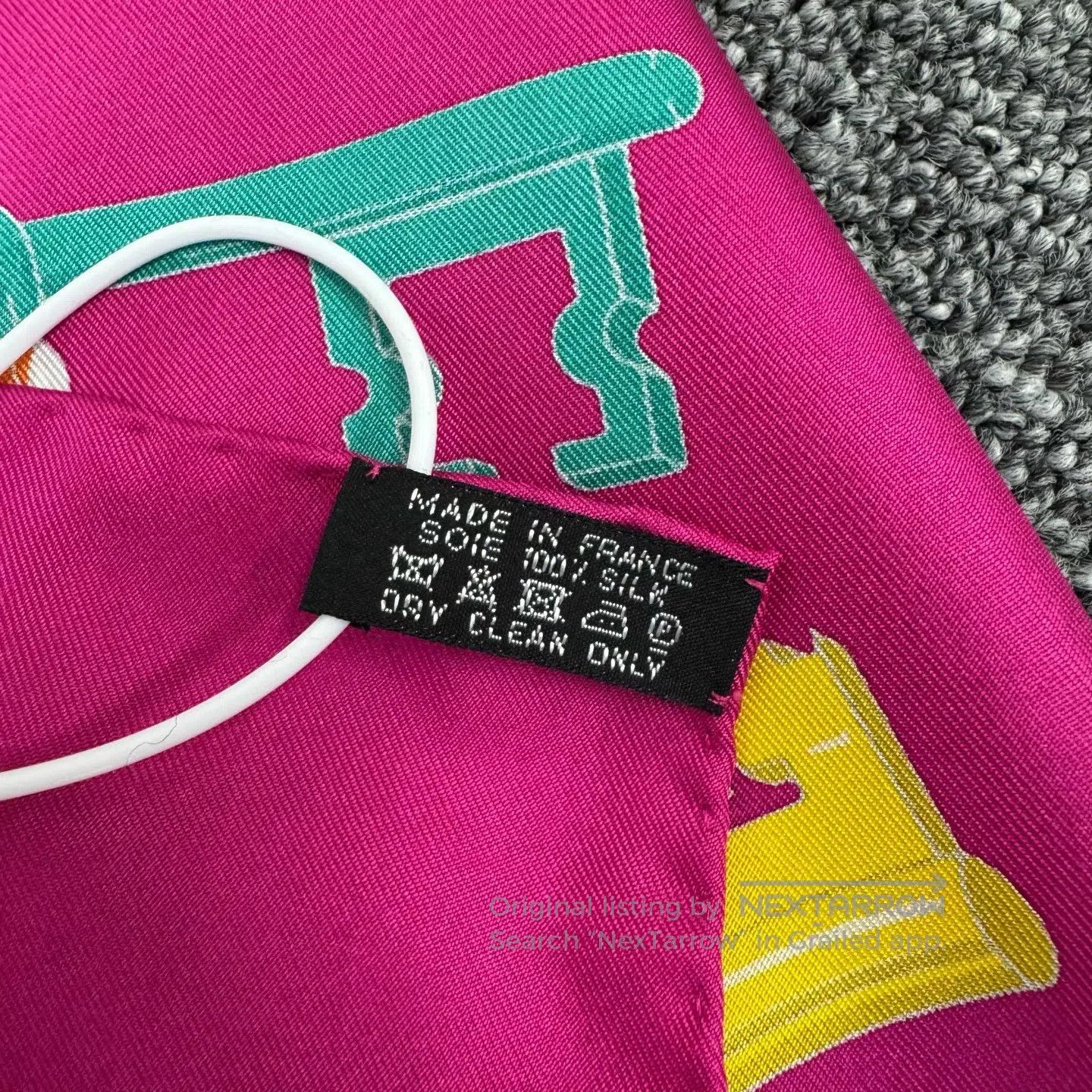 Hermes Hermes Bronze Key; Generous Scarf| Size ONE SIZE - 4 Thumbnail