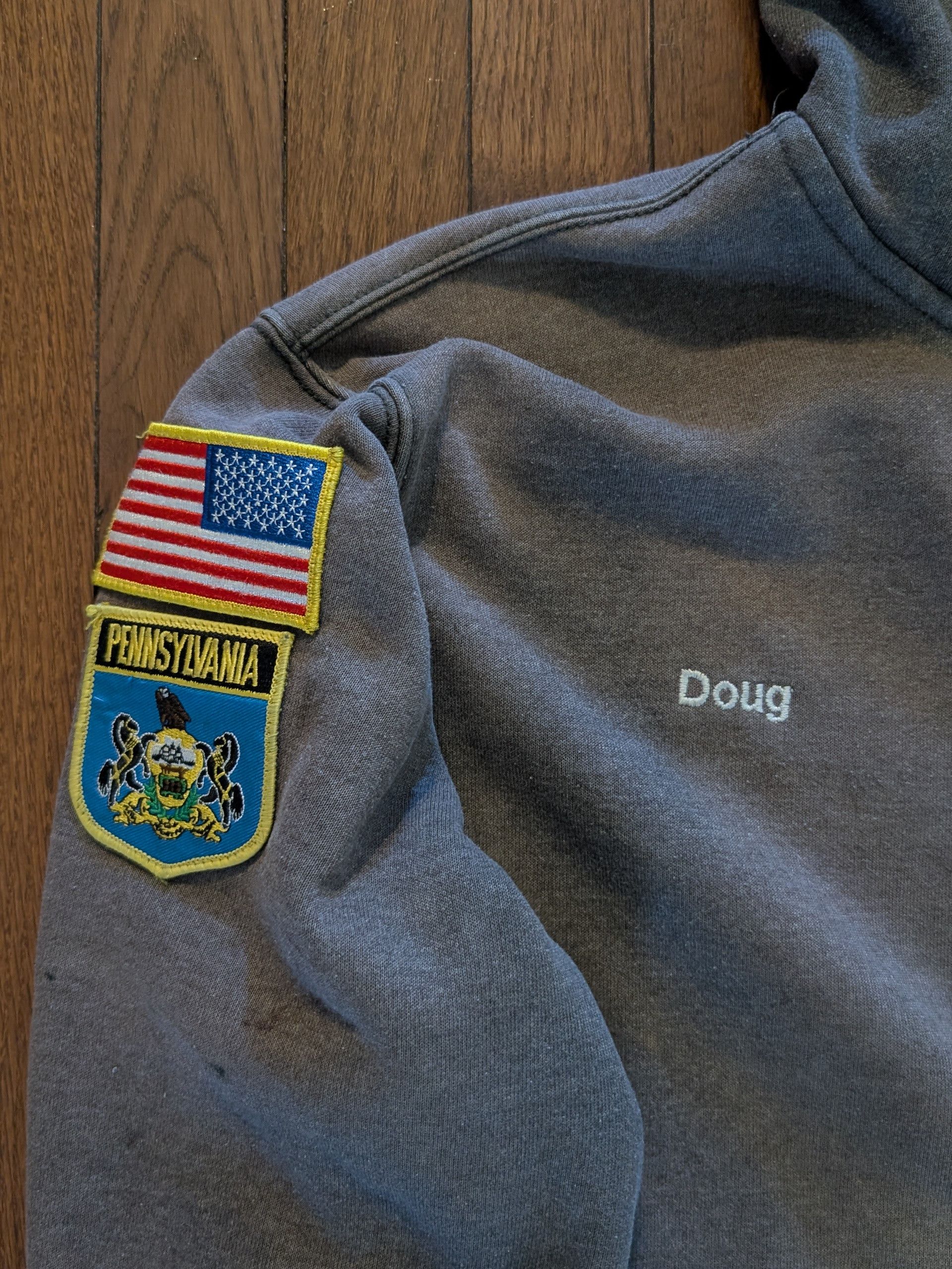 Carhartt Faded Carhartt Rain Defender Hoodie Patches Embroidery XL Size US XL / EU 56 / 4 - 3 Thumbnail