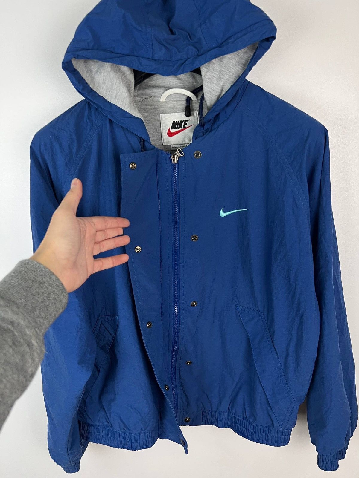 Nike Nike 90s streetwear vintage jacket size L Size US L / EU 52-54 / 3 - 11 Thumbnail