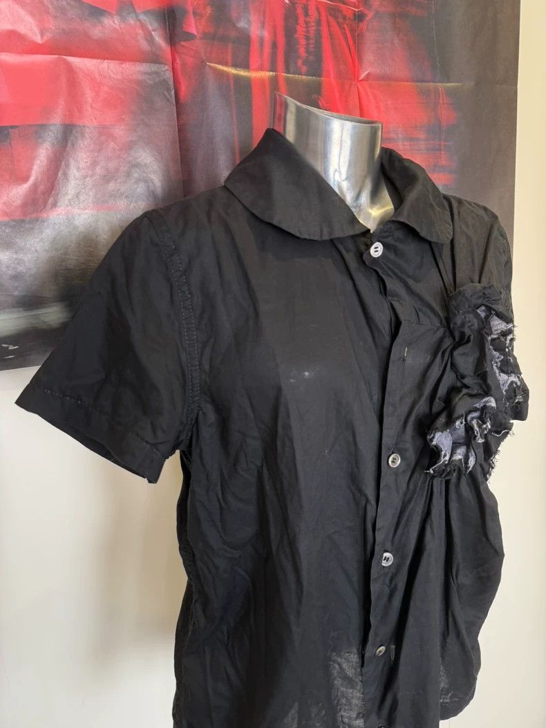 Other Comme Des Garcons Rose Pleated Short Sleeve Shirt Size M / US 6-8 / IT 42-44 - 8 Thumbnail