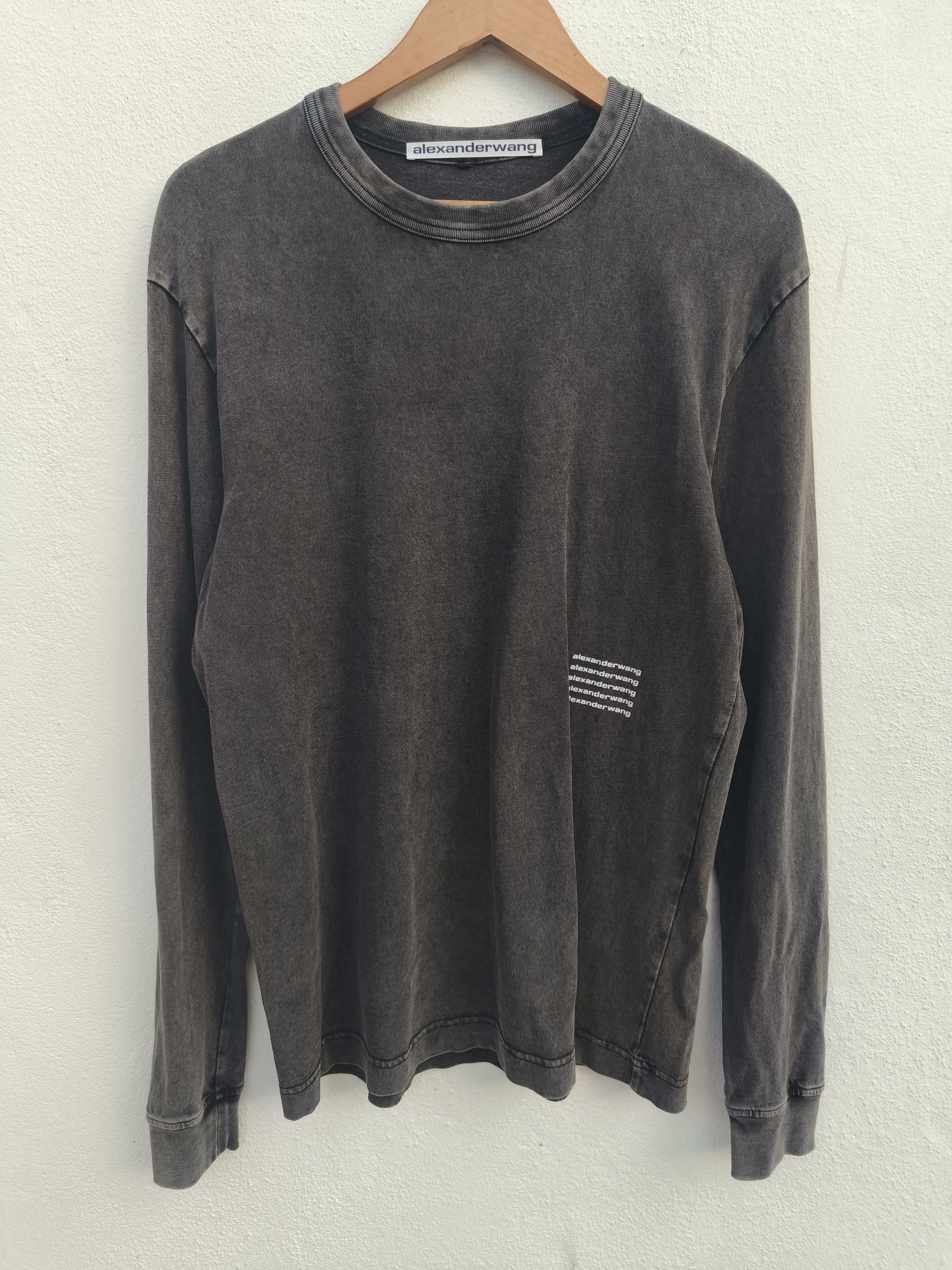 Alexander Wang Alexander Wang t shirt long sleeve Size US M / EU 48-50 / 2 - 2 Thumbnail