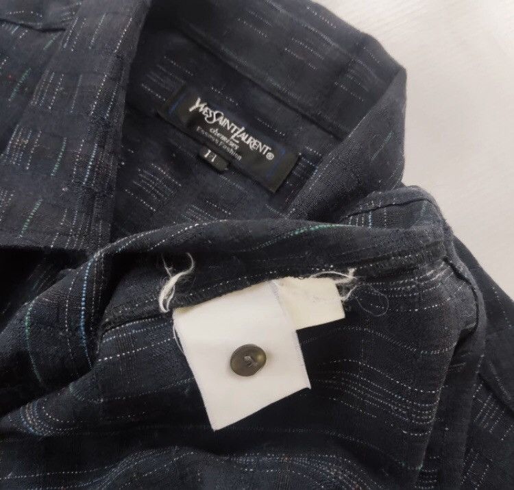 Vintage × Yves Saint Laurent Yves Saint Laurent Chemises Long Shirt Size US L / EU 52-54 / 3 - 4 Thumbnail