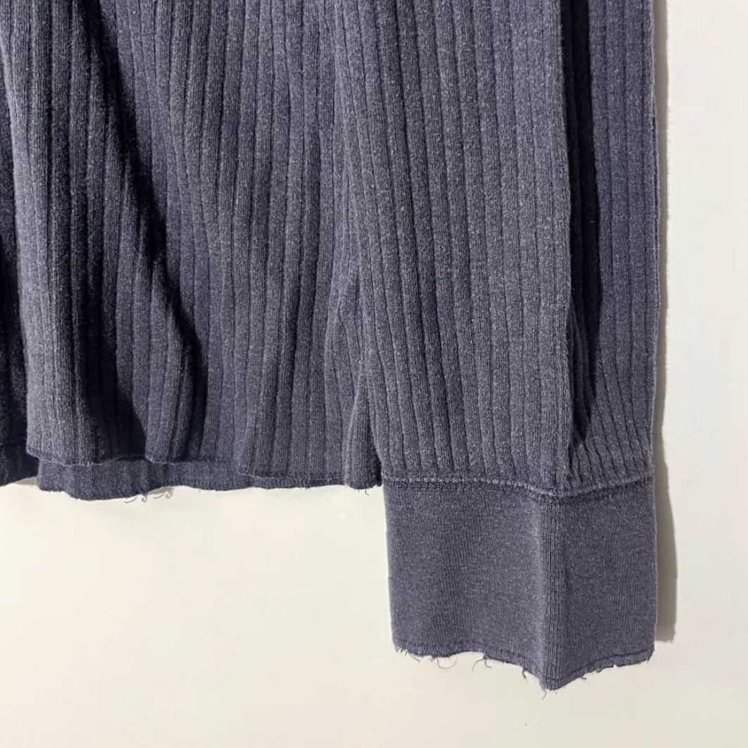 Abercrombie & Fitch Abercrombie & Fitch Mens Muscle Fit Ribbed Long Sleeve Shirt Blue L AF92 Size US L / EU 52-54 / 3 - 3 Thumbnail