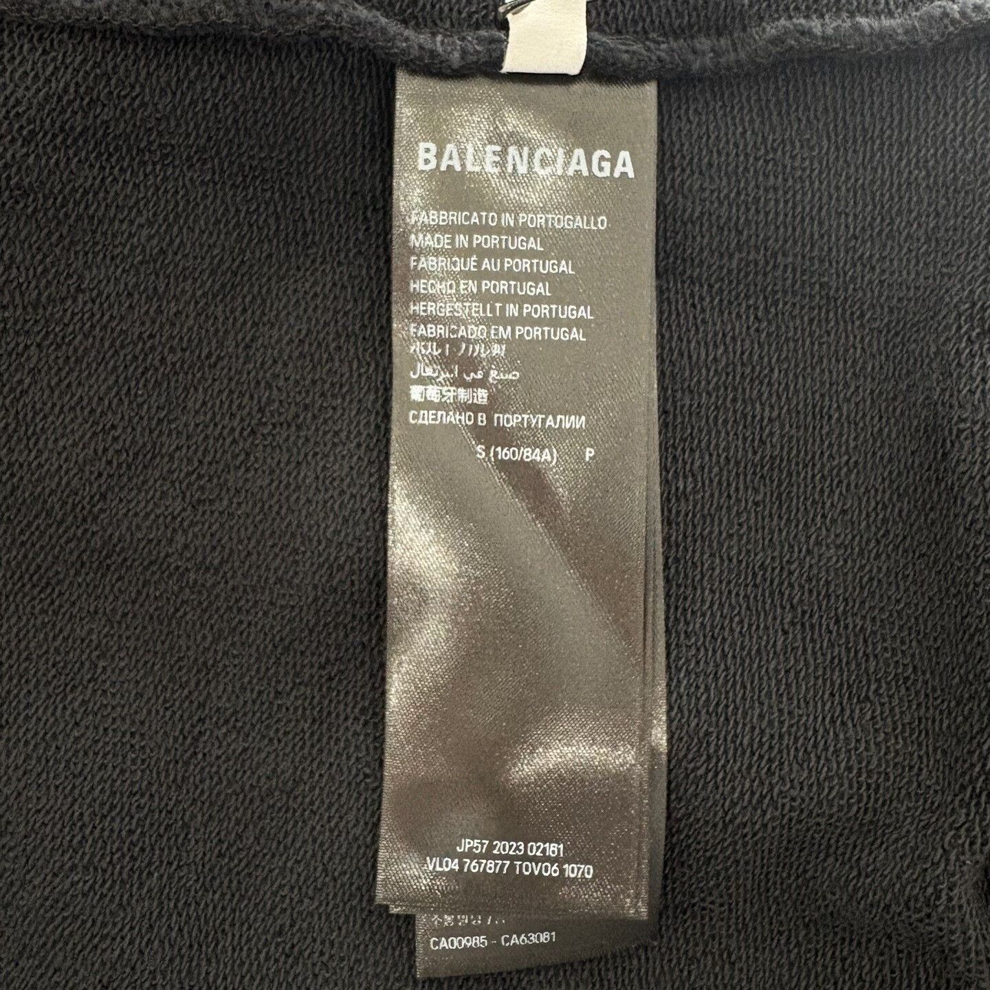 Balenciaga Balenciaga Front and back logo-printed T-shirt Size US S / EU 44-46 / 1 - 4 Thumbnail