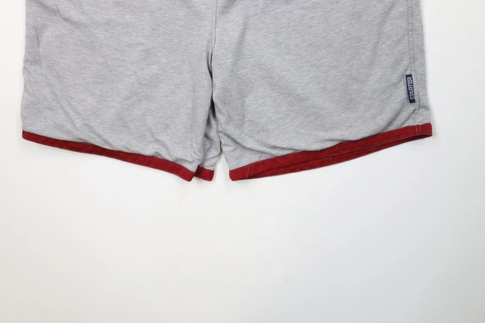 Starter × Vintage Vintage 90s Starter Box Logo Above Knee Reversible Shorts Size US 34 / EU 50 - 15 Thumbnail