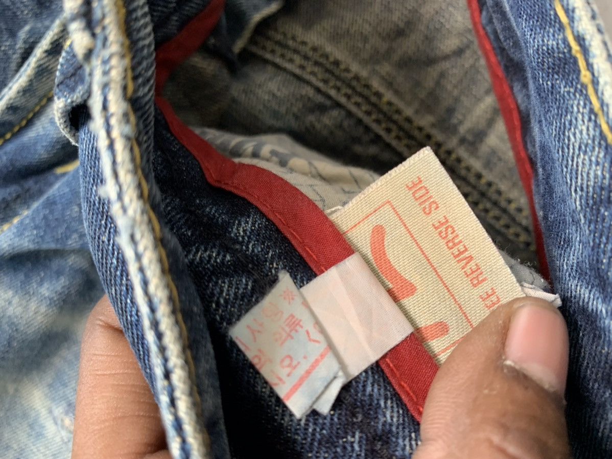 Japanese Brand Vintage Evisu inspired denim Size US 34 / EU 50 - 9 Thumbnail