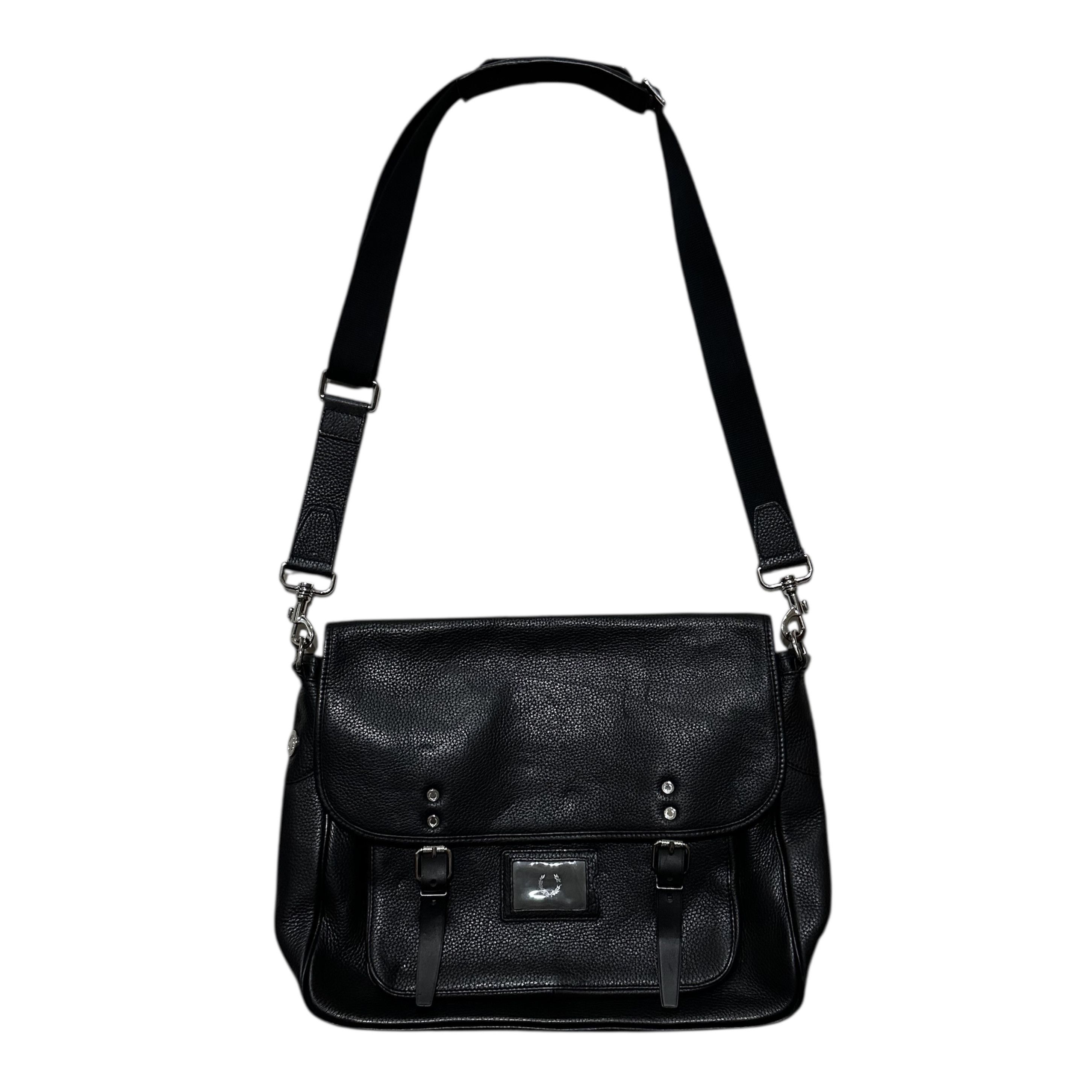Fred Perry Sick🔥Vintage Fred Perry Leather Messanger Bag Size ONE SIZE - 1 Thumbnail