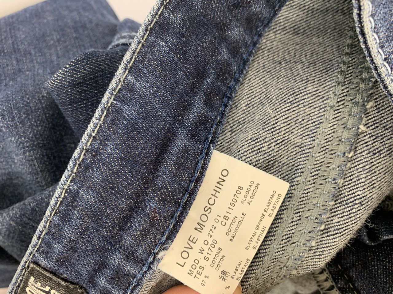 Love Moschino Love Moschino jeans blue 28 Size 28" / US 6 / IT 42 - 8 Thumbnail