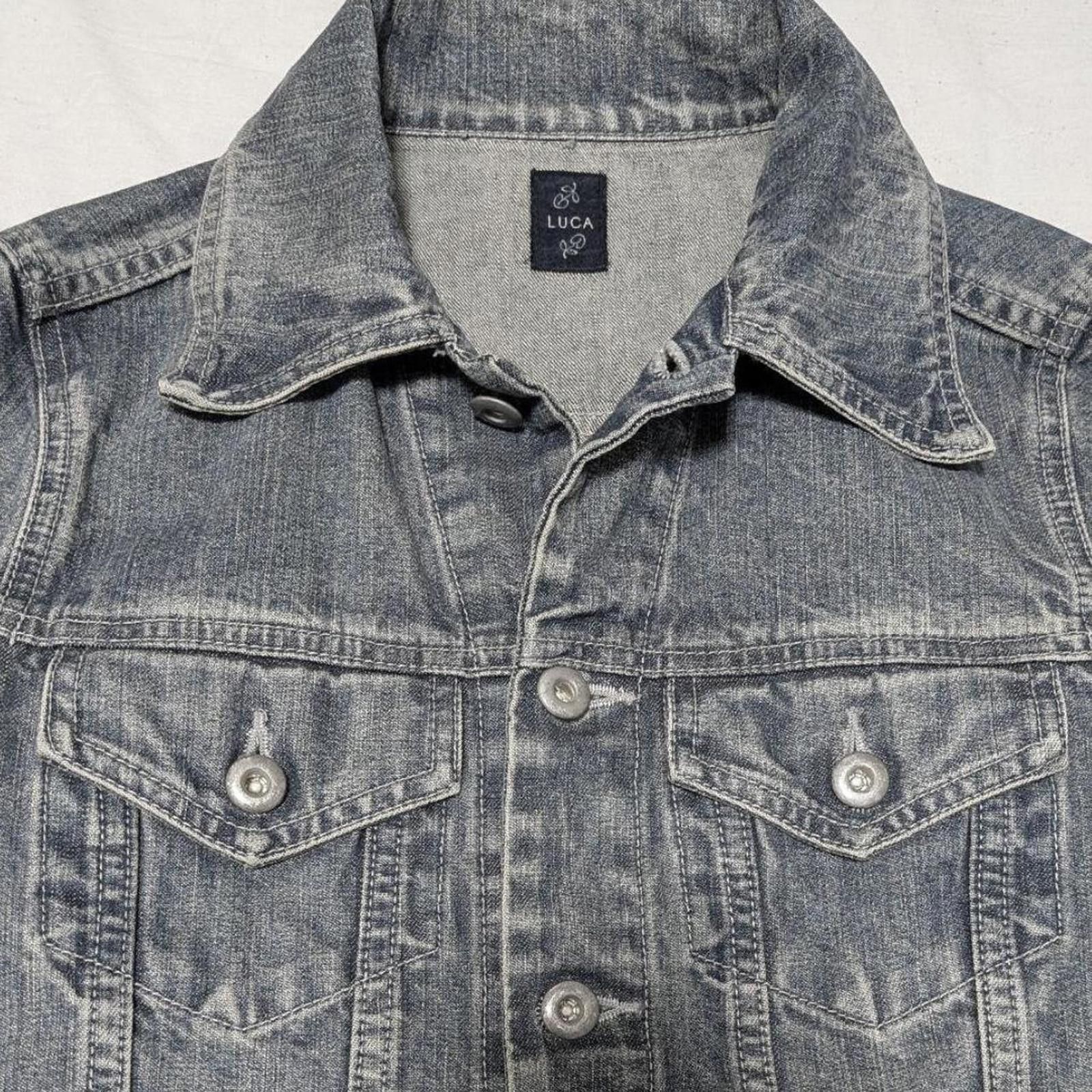 Other Slim fit 2000s classic denim long jacket Size ONE SIZE - 4 Thumbnail