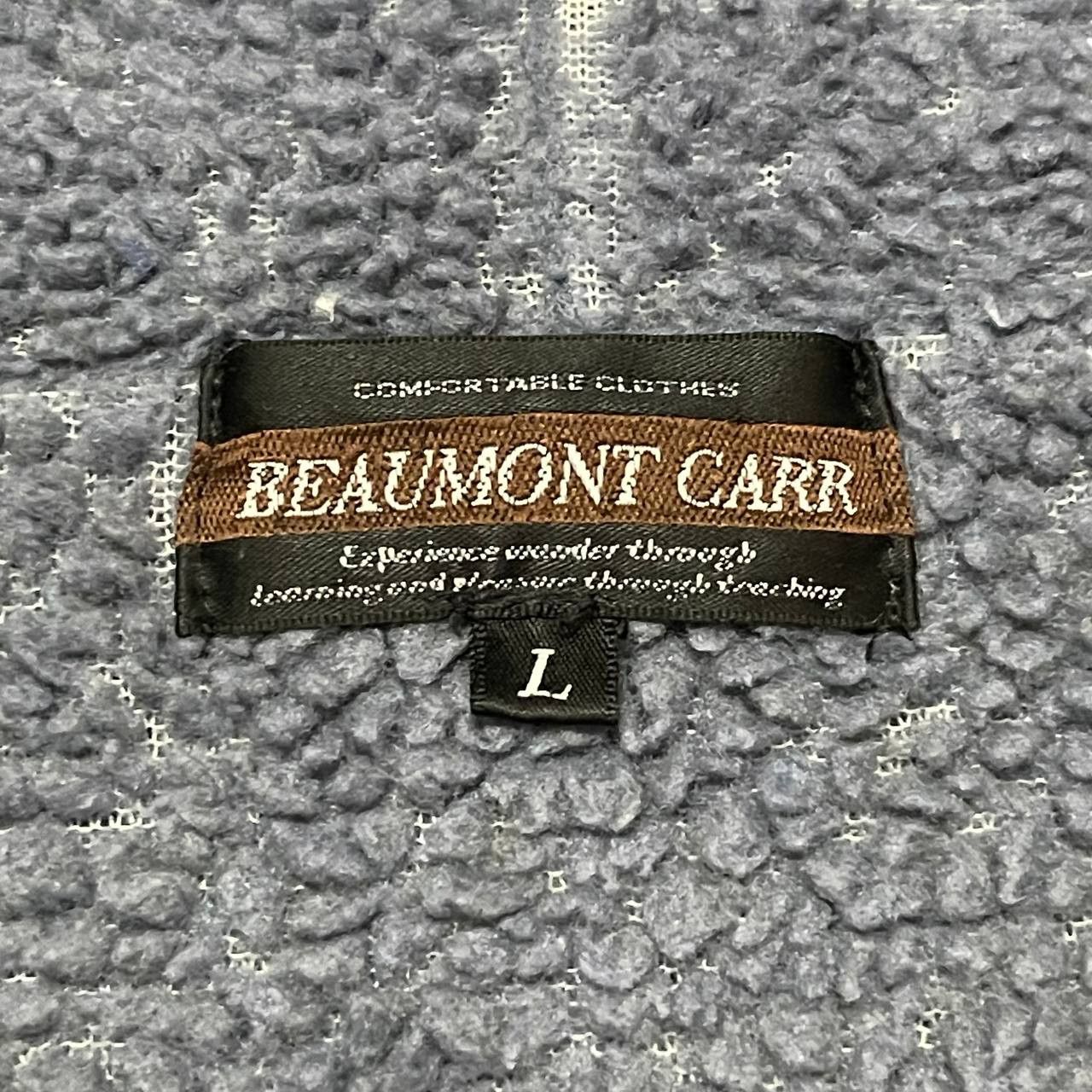 Japanese Brand Vintage Beaumont Carr Skull Zip Up Hoodie Jacket Size US L / EU 52-54 / 3 - 8 Thumbnail