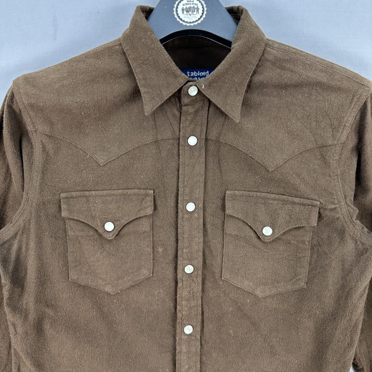 Japanese Brand Vintage Flannel American Western Cowboy Shirt Style Size S / US 4 / IT 40 - 7 Thumbnail
