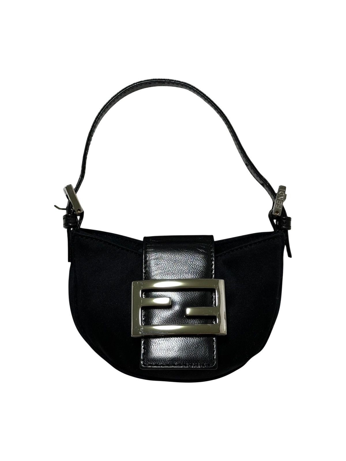 Fendi FENDI Spring Summer 1999 Nylon Mini Croissant Bag Size ONE SIZE - 1 Thumbnail