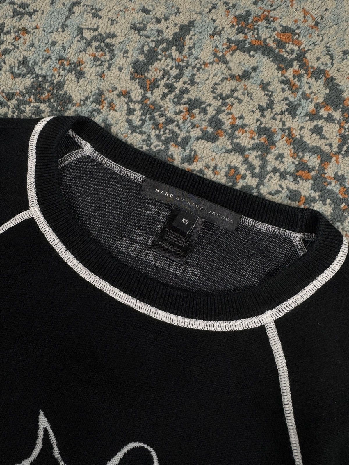 Marc by Marc Jacobs Marc by Marc Jacobs cat graphic sweater knit Size XS / US 0-2 / IT 36-38 - 8 Thumbnail