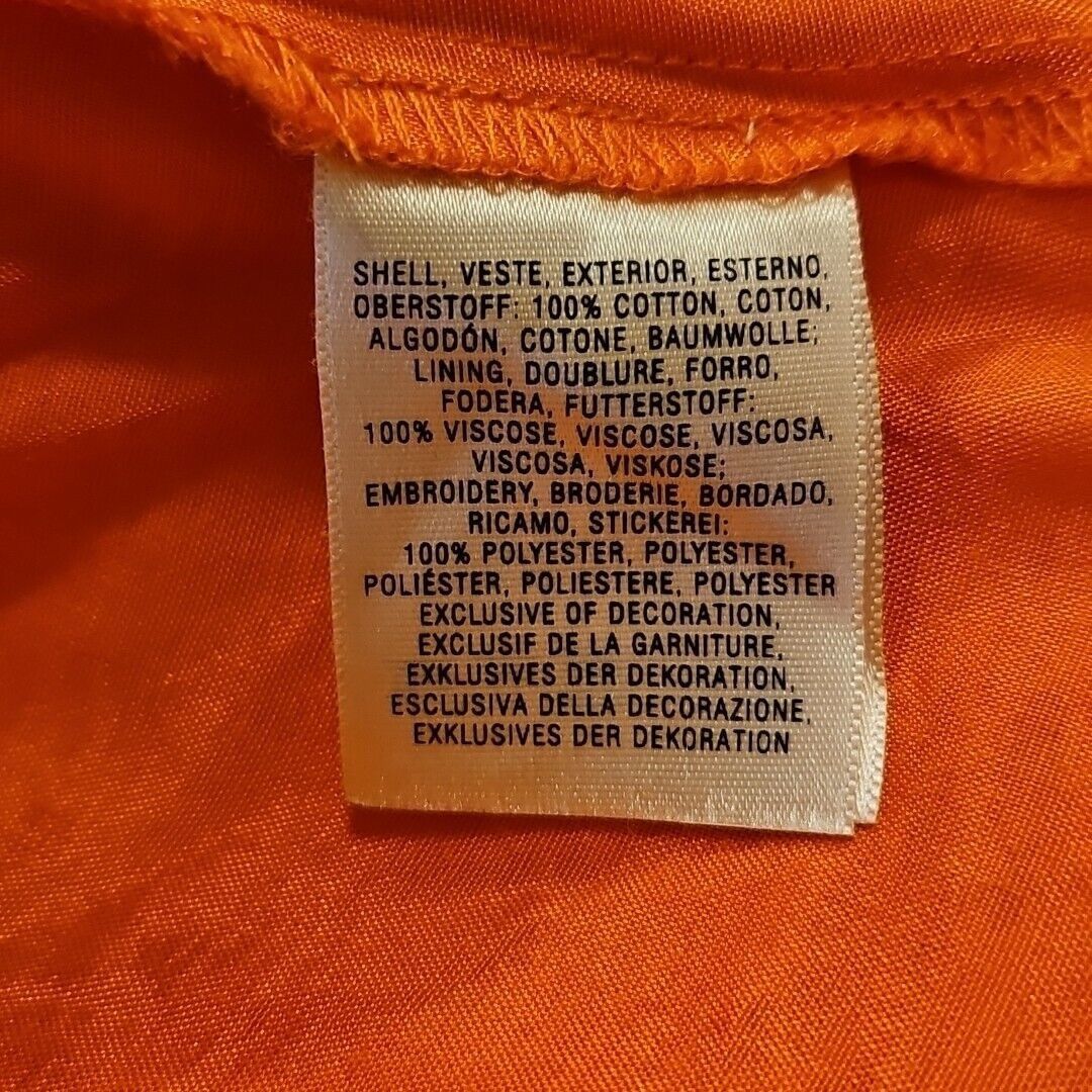 Anthropologie Moulinette Soeurs Anthro Dress Womens 0 Orange Crochet Medal Size XS / US 0-2 / IT 36-38 - 15 Thumbnail