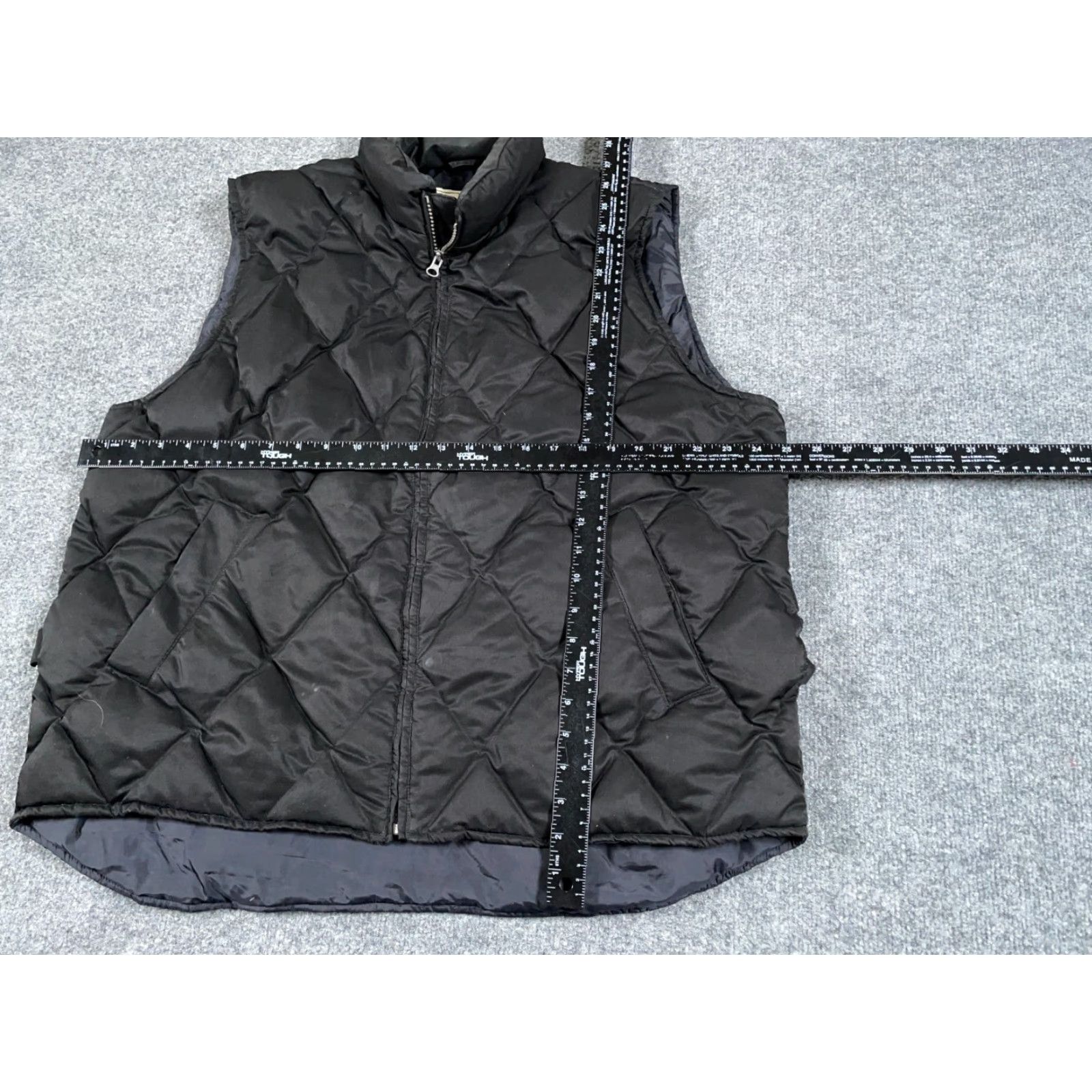 Eddie Bauer Eddie Bauer Vest Women's XL Black Quilted Goose Down Puffer Insulated Size XL / US 12-14 / IT 48-50 - 7 Thumbnail
