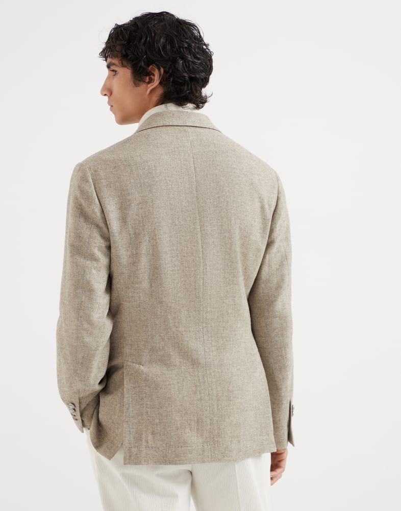 Brunello Cucinelli o1w1db10925 Suit-Type Jacket in Grey Size US L / EU 52-54 / 3 - 4 Thumbnail