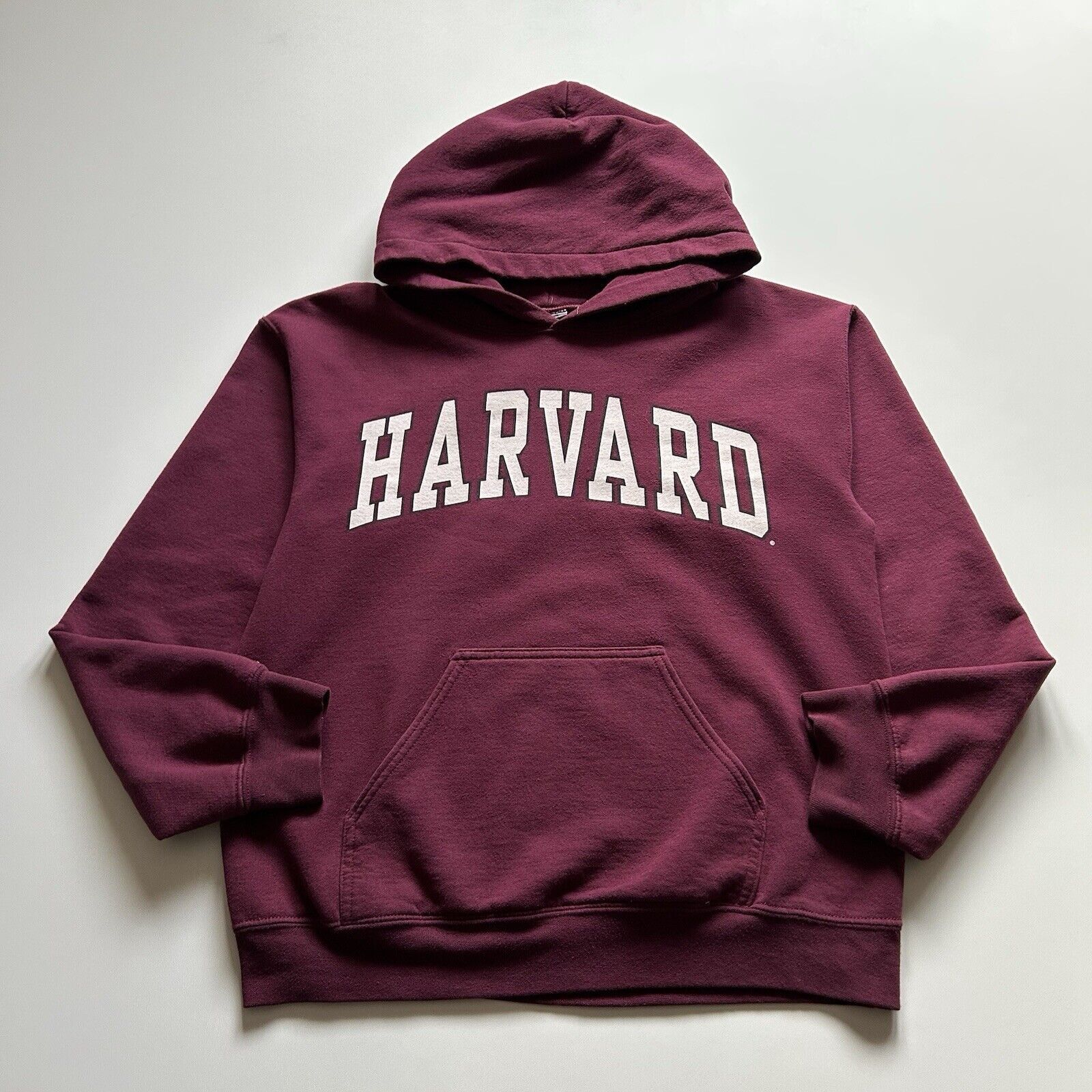Vintage Vintage Harvard University Spell Out Graphic Hoodie Small Size US S / EU 44-46 / 1 - 1 Thumbnail
