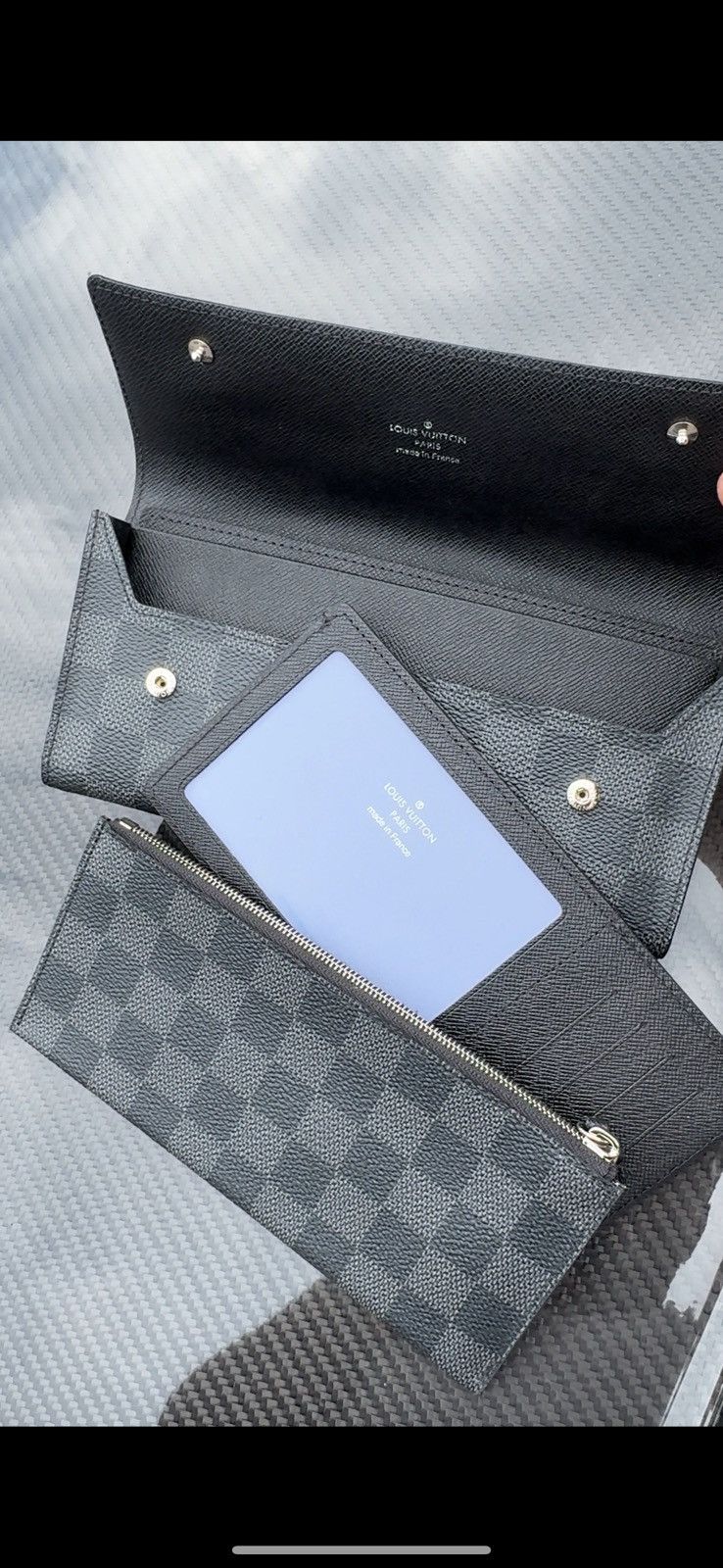 Louis Vuitton LOUIS VUITTON 🔥 BLACK AND GREY MONOGRAM POCKETBOOK (LIMITED) Size ONE SIZE - 22 Thumbnail