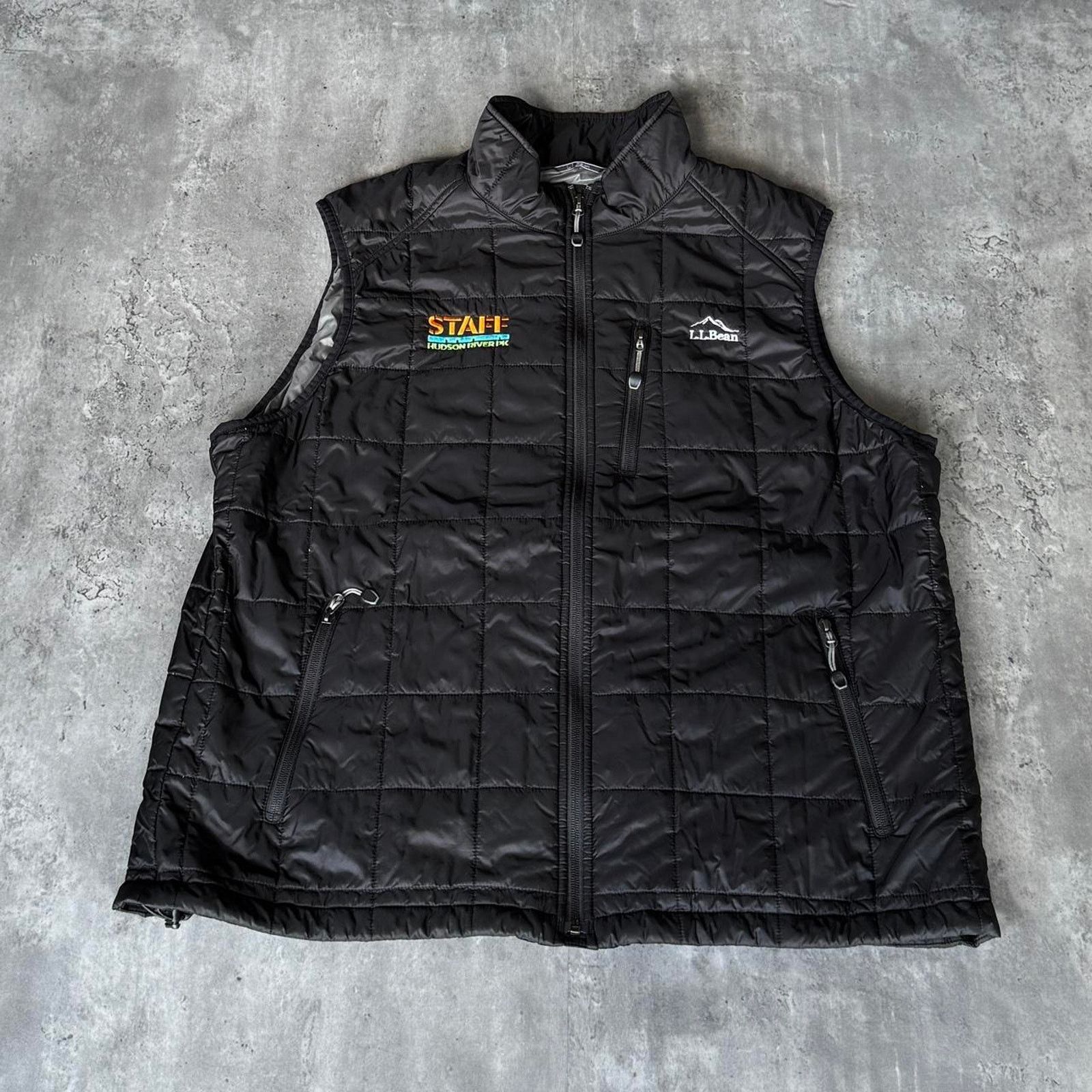 L.L. Bean × Outdoor Research Vintage Y2K L.L. Bean Black Outdoor Essential Puffer Vest Size US XXL / EU 58 / 5 - 1 Thumbnail