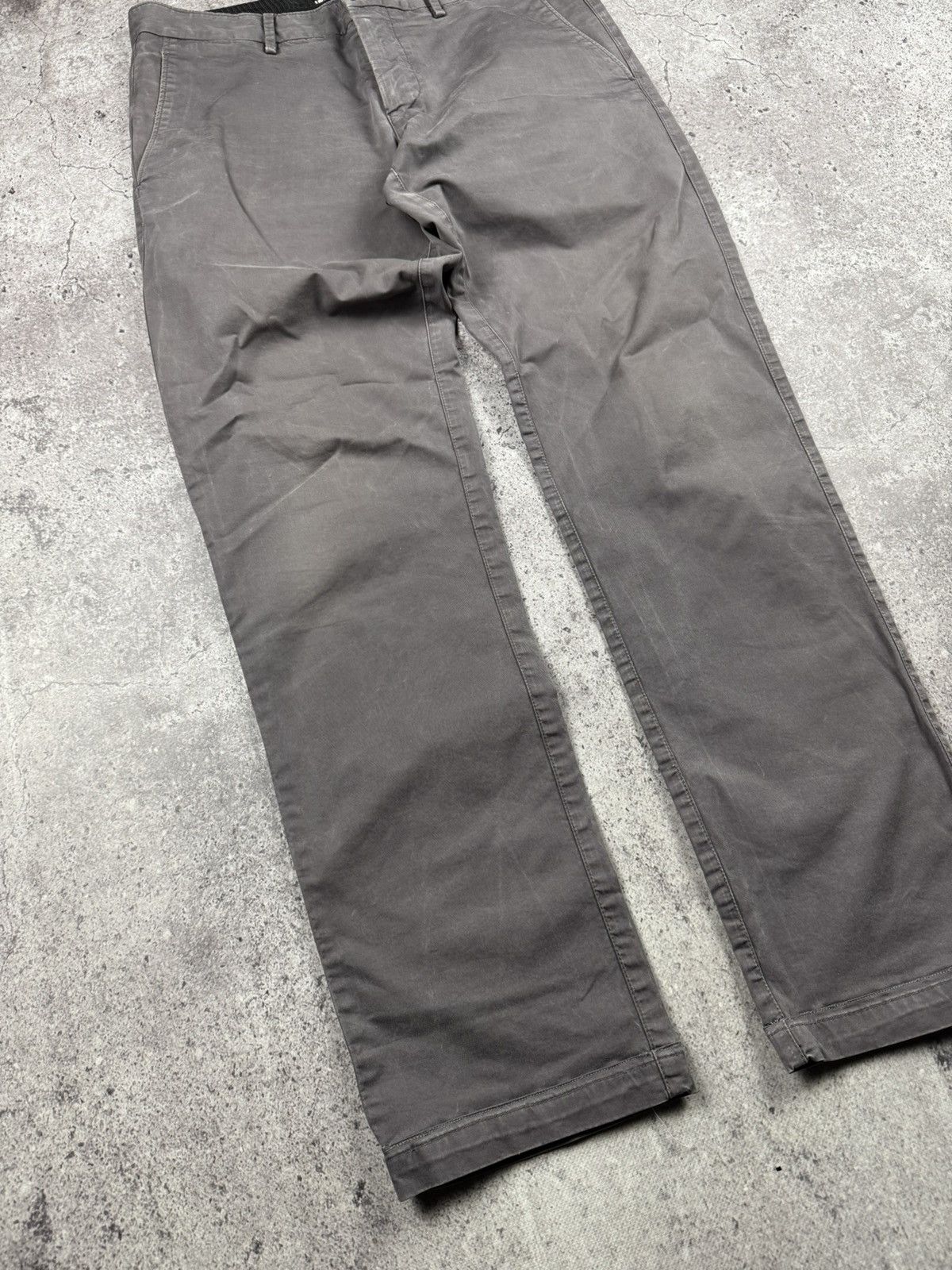Stone Island Vintage Stone Island Faded Garment Dyed Pants Chinos Distres Size US 33 - 7 Thumbnail
