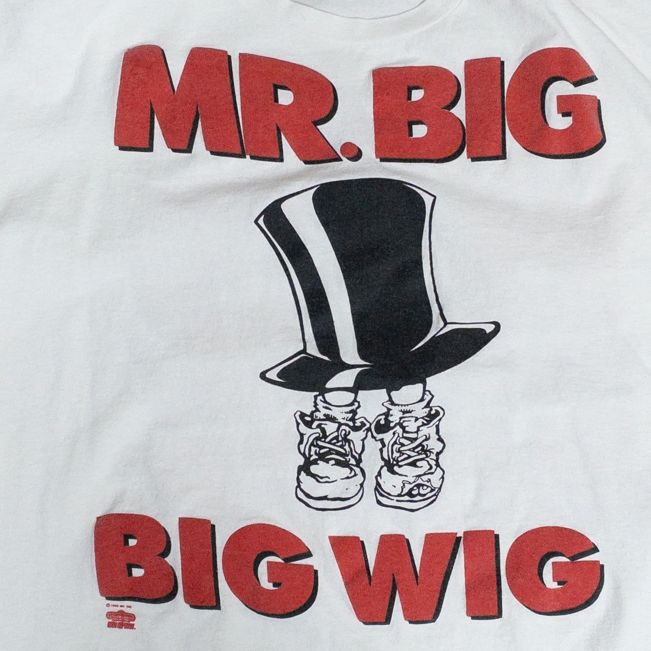 Hanes Vintage Mr. Big Big Wig White T-Shirt - Size 2XL Size US XXL / EU 58 / 5 - 2 Thumbnail