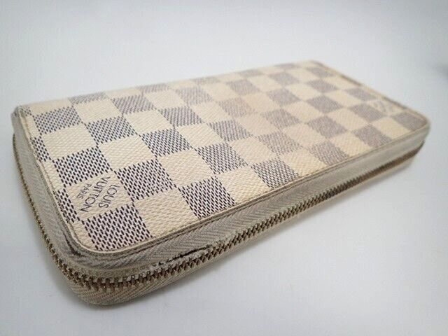 Louis Vuitton LV Zippy Wallet Damier Azur Canvas N60019 Size ONE SIZE - 3 Thumbnail