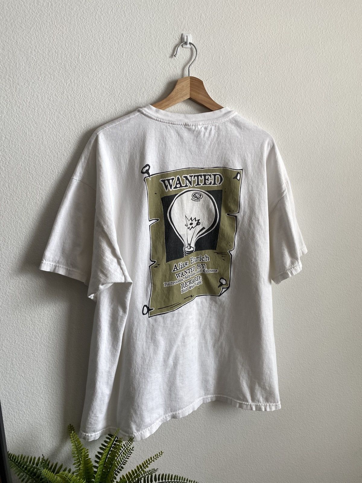 Vintage Vintage Hallmark Light Bulb Funny Tee Size US XXL / EU 58 / 5 - 5 Thumbnail
