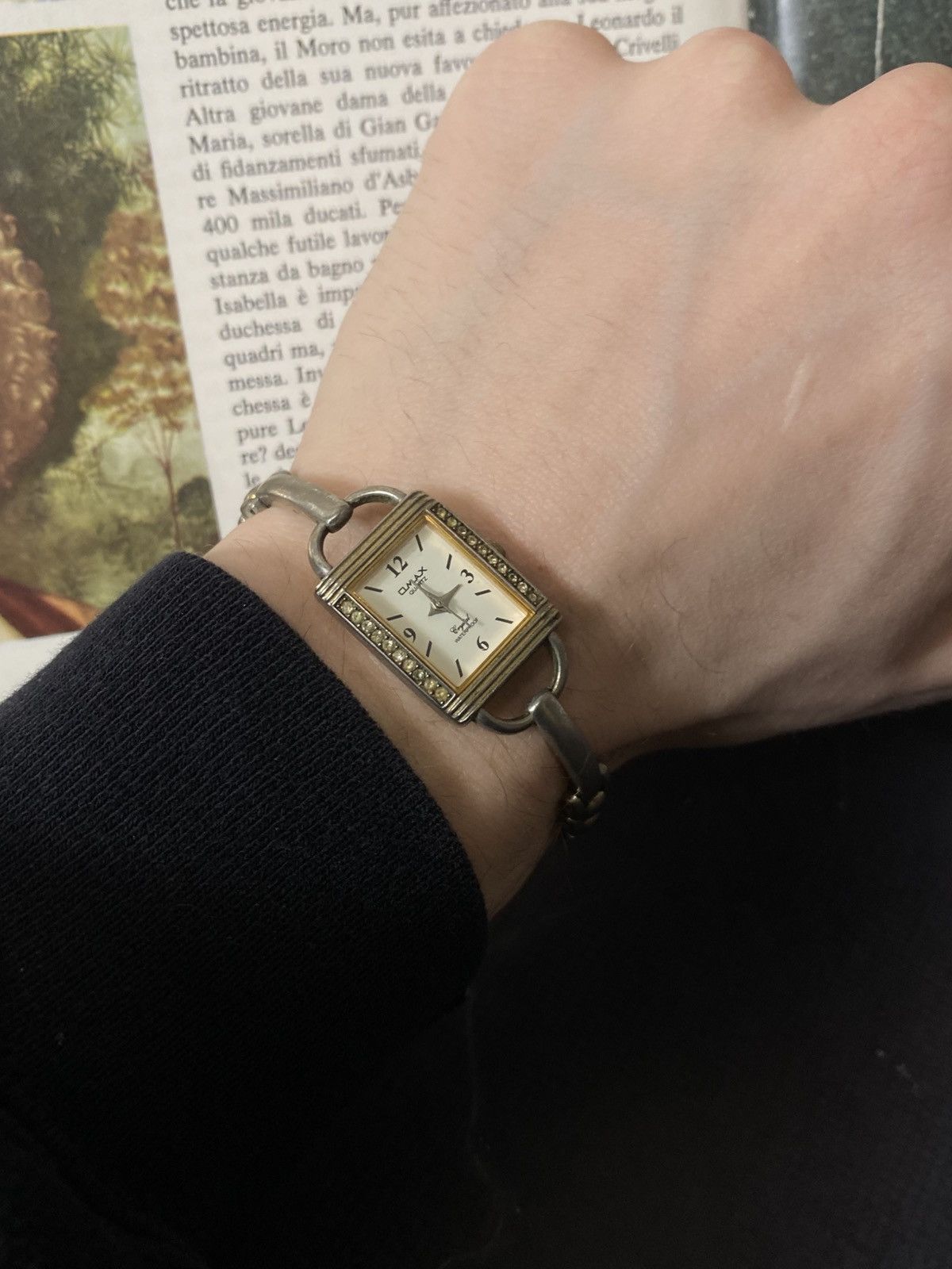 Japanese Brand Omax Vintage Crystal Watch Retro Futuristic Art Deco Rare Size ONE SIZE - 4 Thumbnail