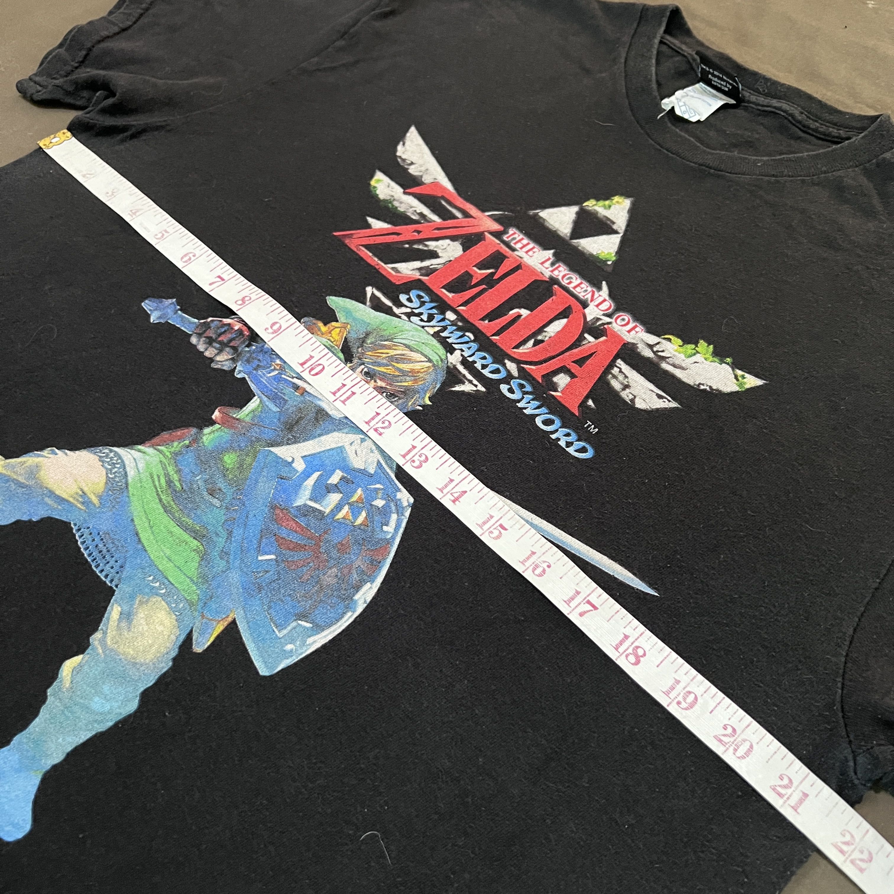Cartoon Network × Nintendo × Vintage Vintage Y2K Zelda Logo Promo Tee Nintendo Faded Size US L / EU 52-54 / 3 - 6 Thumbnail