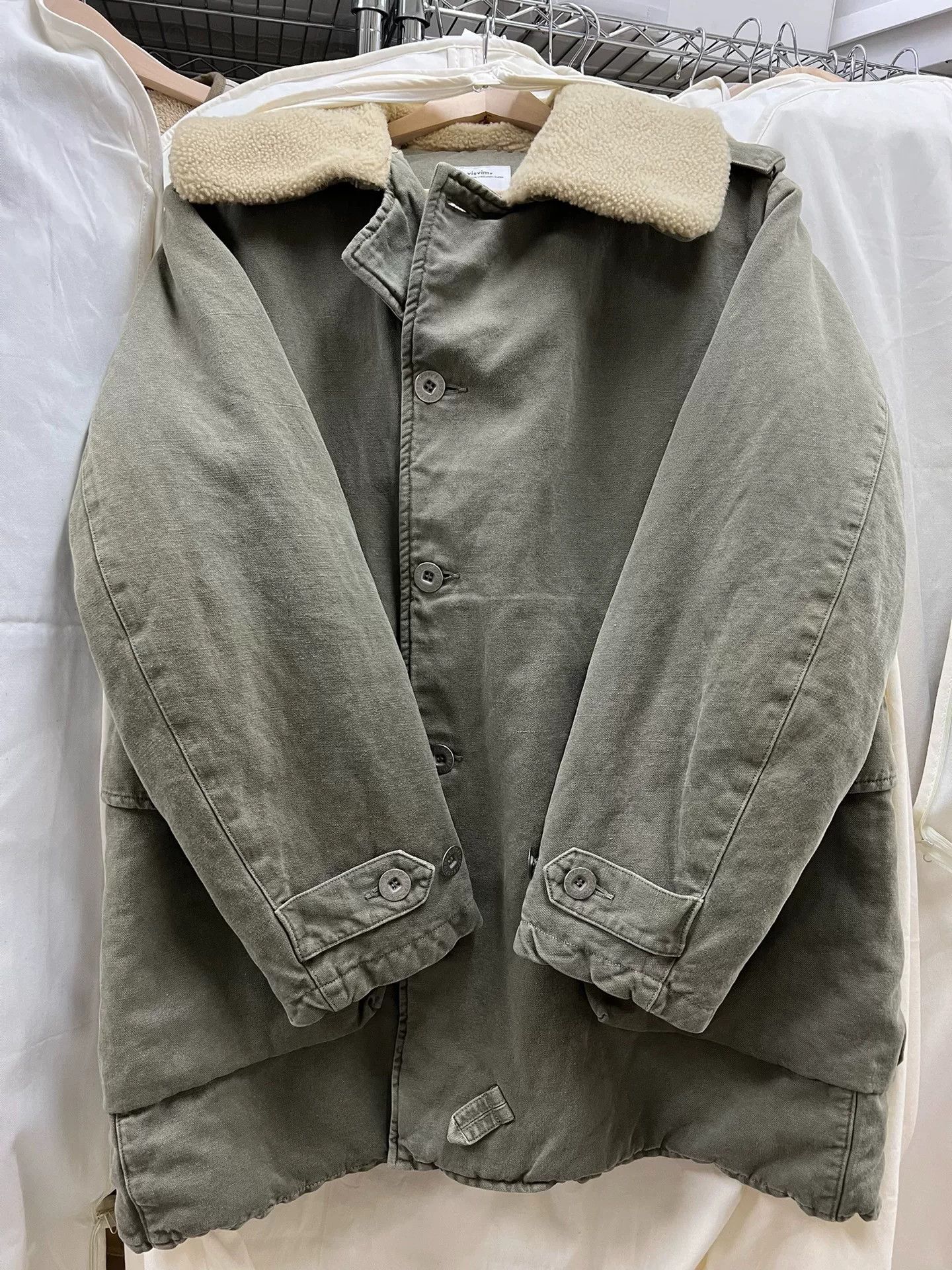 Visvim visvim winfield coat in olive green Size US M / EU 48-50 / 2 - 1 Thumbnail