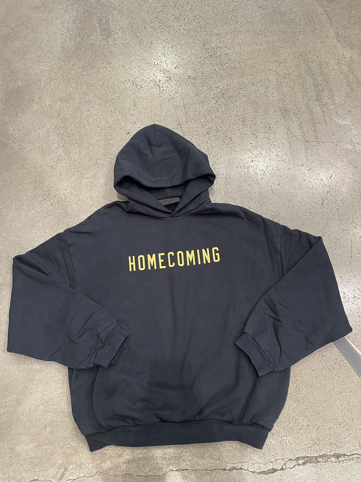 Essentials ESSENTIALS - Heavy Fleece Hoodie Black Size US S / EU 44-46 / 1 - 1 Thumbnail