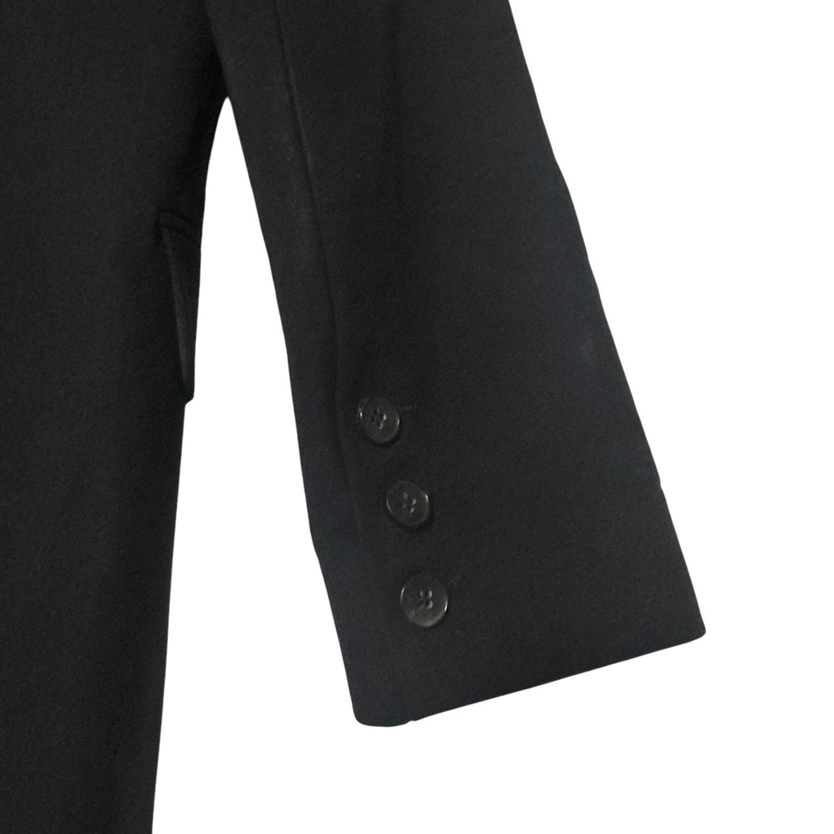 Iro Iro Alix Black Wool Blazer with pin stripe satin collar. 38E Size S / US 4 / IT 40 - 11 Thumbnail