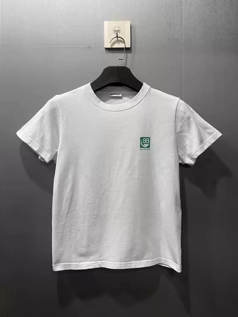 Balenciaga Balenciaga front and back logo short sleeved Size US L / EU 52-54 / 3 - 1 Thumbnail