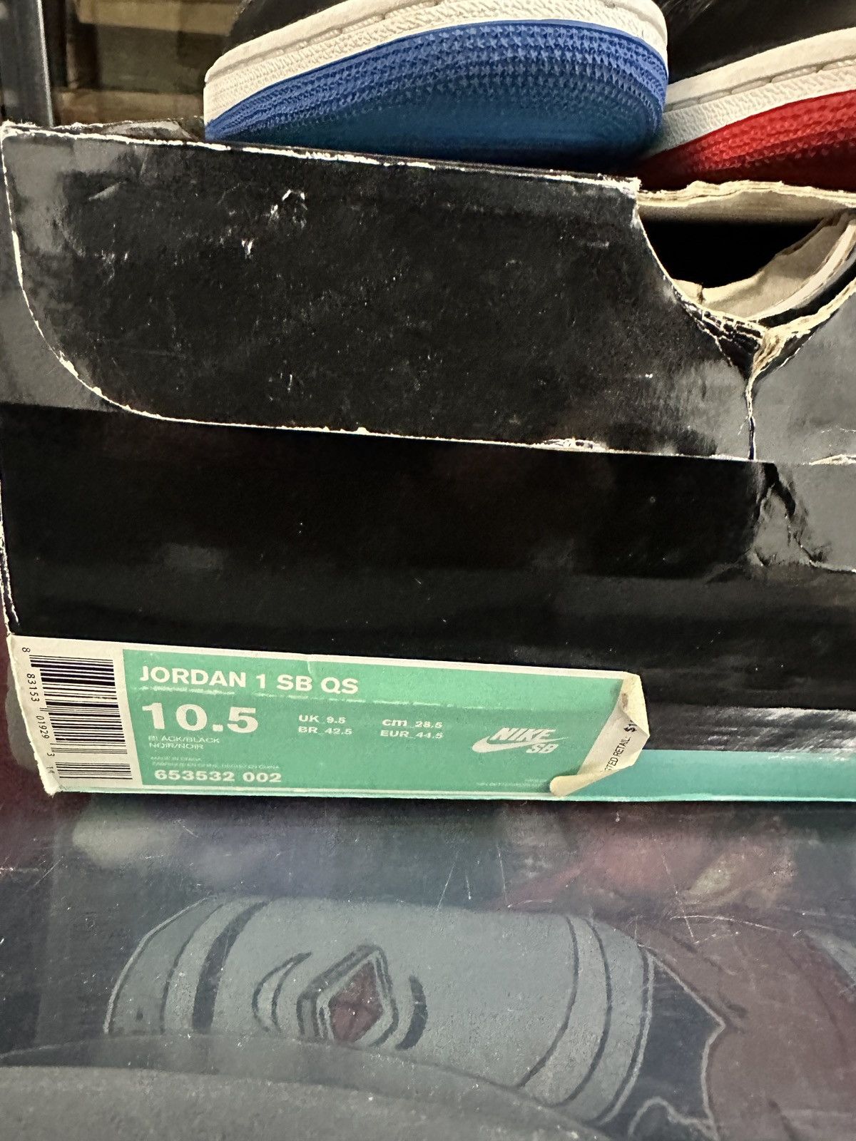 Jordan Brand Jordan Brand x Nike SB Air Jordan 1 Lance Mountain (Black) Size US 10.5 / EU 43-44 - 2 Thumbnail