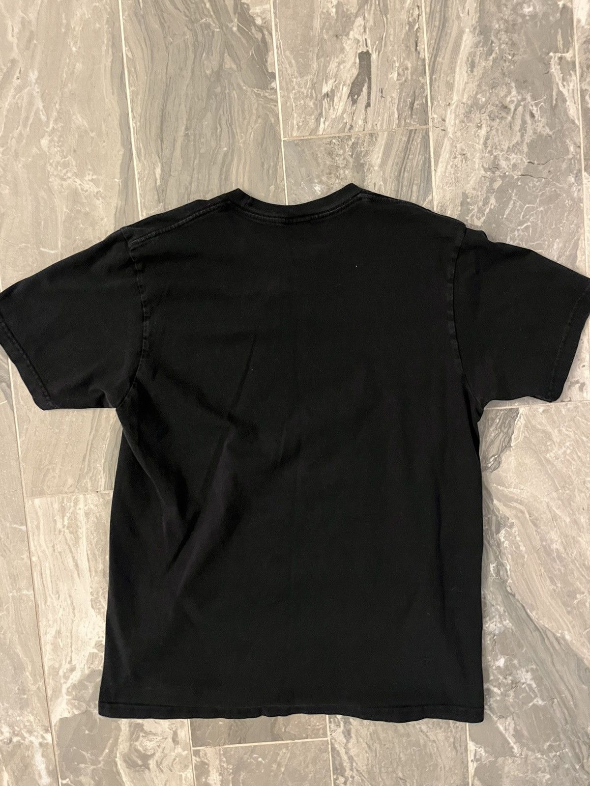 Supreme chart tee black clearance