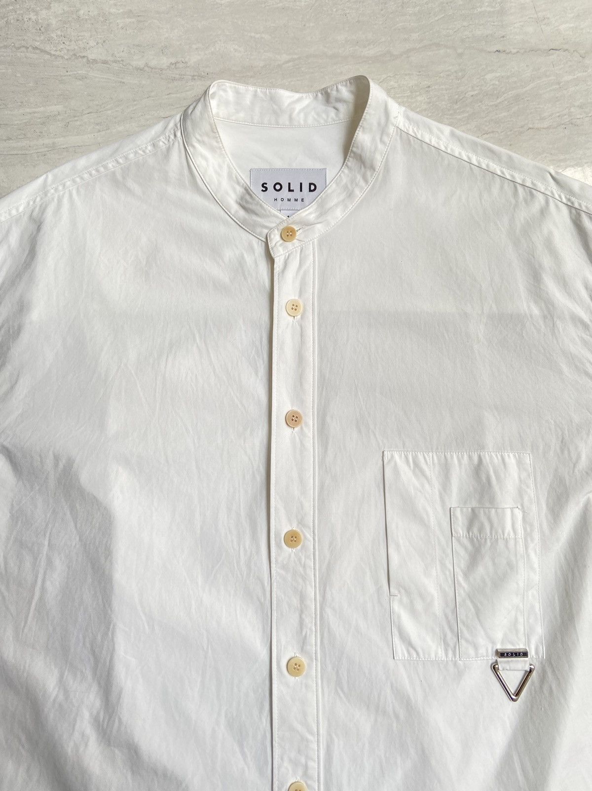 Solid Homme × Wooyoungmi SOLID HOMME White Shirt Size US L / EU 52-54 / 3 - 8 Thumbnail