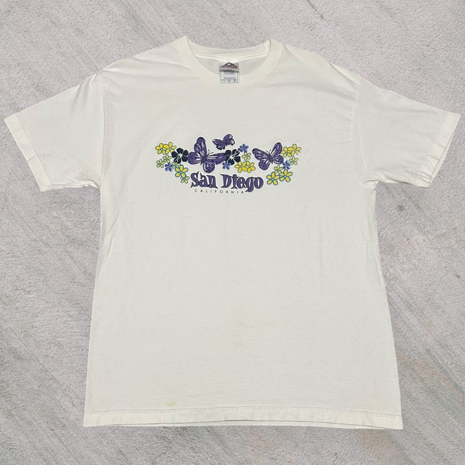 Vintage San Diego all style flower shirt Size US L / EU 52-54 / 3 - 1 Thumbnail