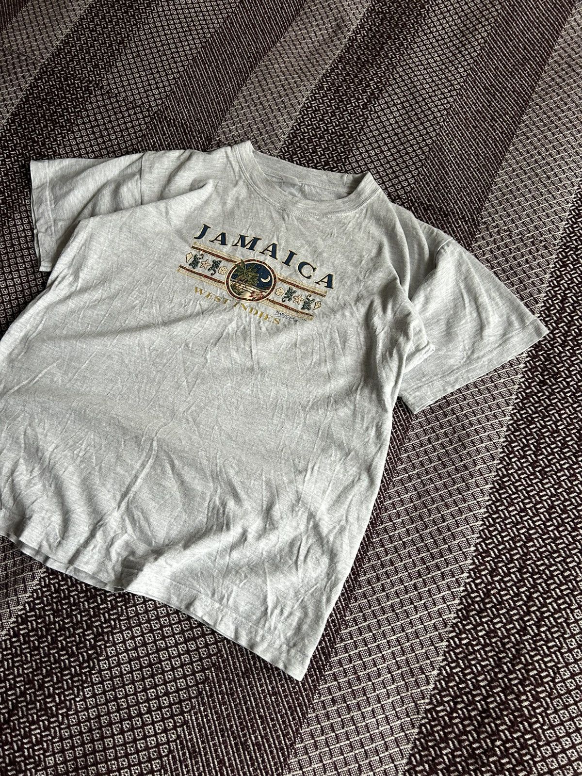 Vintage Vintage Jamaica West Indies T-shirt 90s Streetwear Style Size US M / EU 48-50 / 2 - 2 Thumbnail