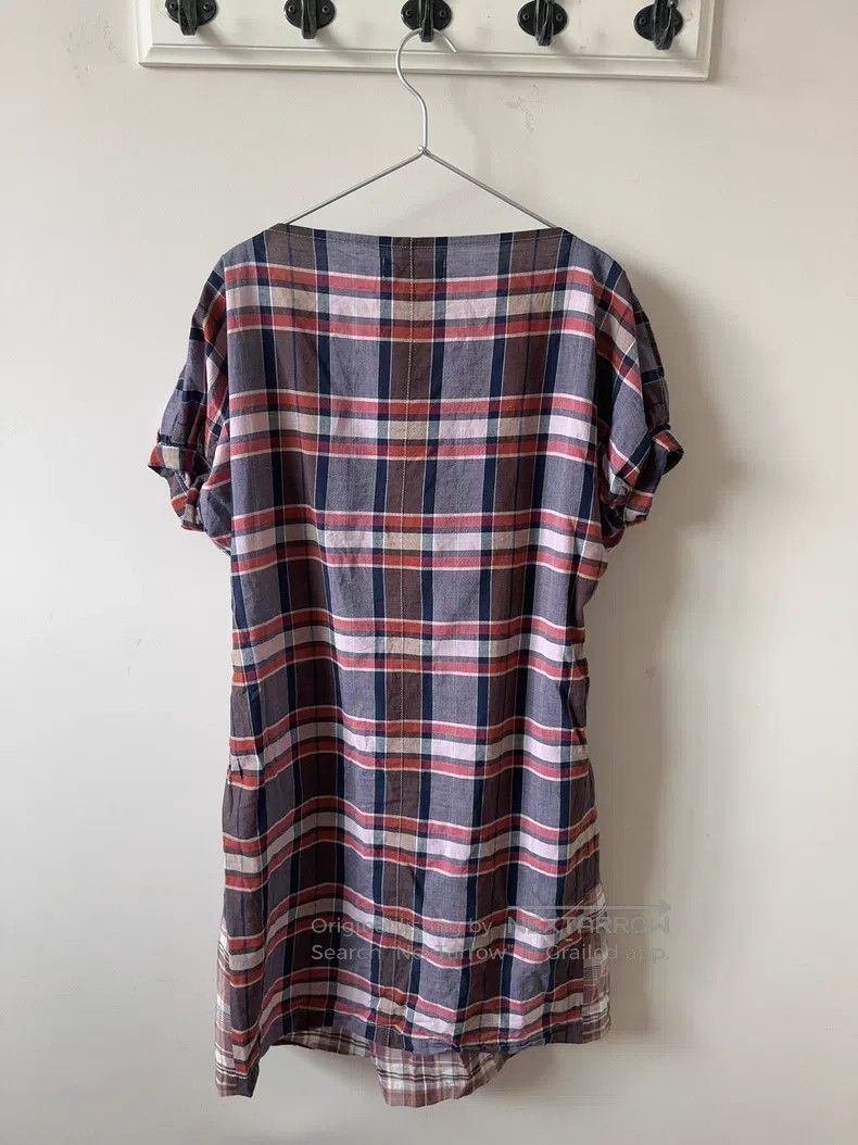Comme des Garcons Comme des Garcons Red checkered bow tie dress Size S / US 4 / IT 40 - 2 Thumbnail