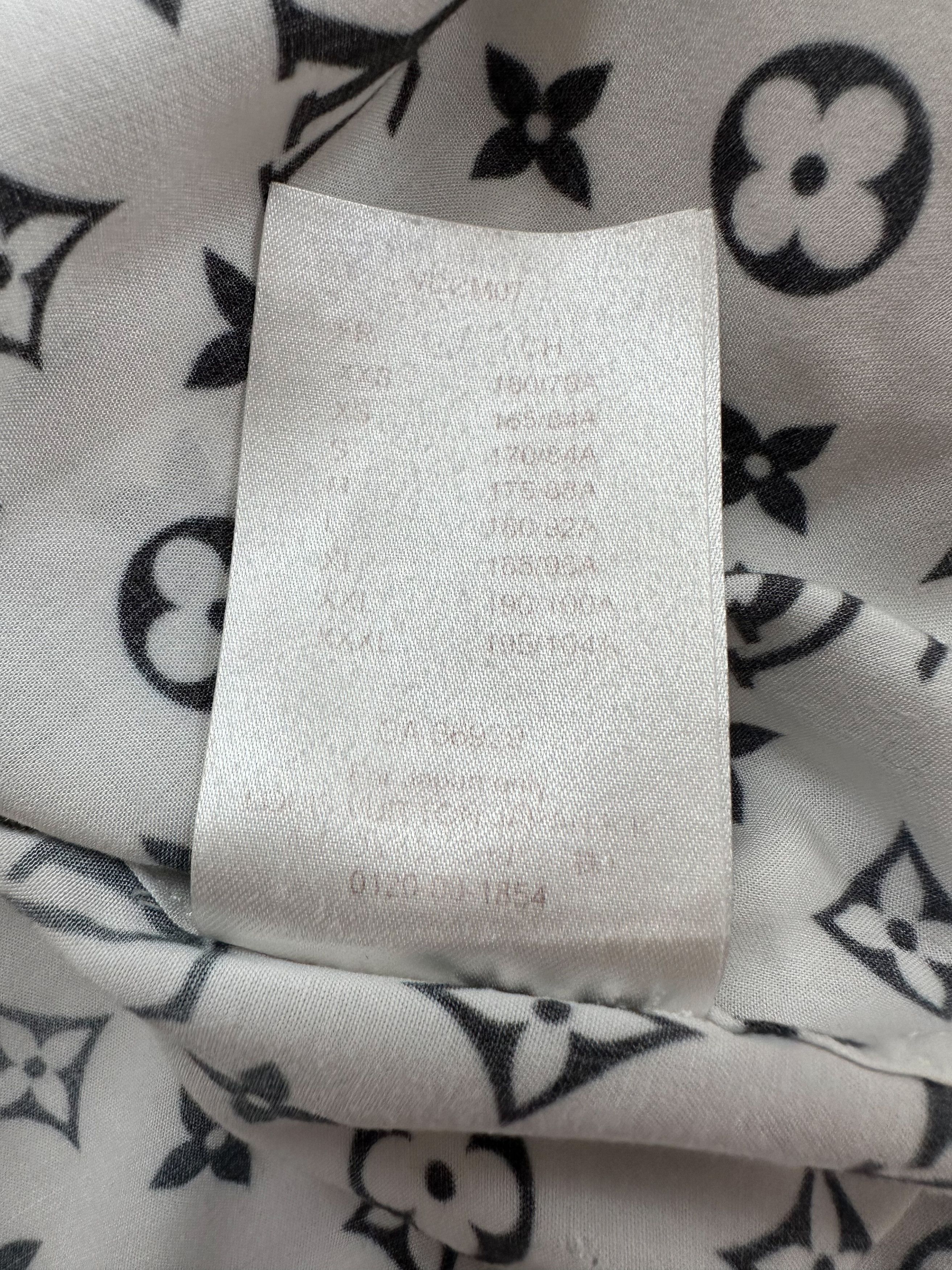 Fragment Design × Louis Vuitton Louis Vuitton Fragment White & Black Button Up Shirt Size US S / EU 44-46 / 1 - 6 Thumbnail