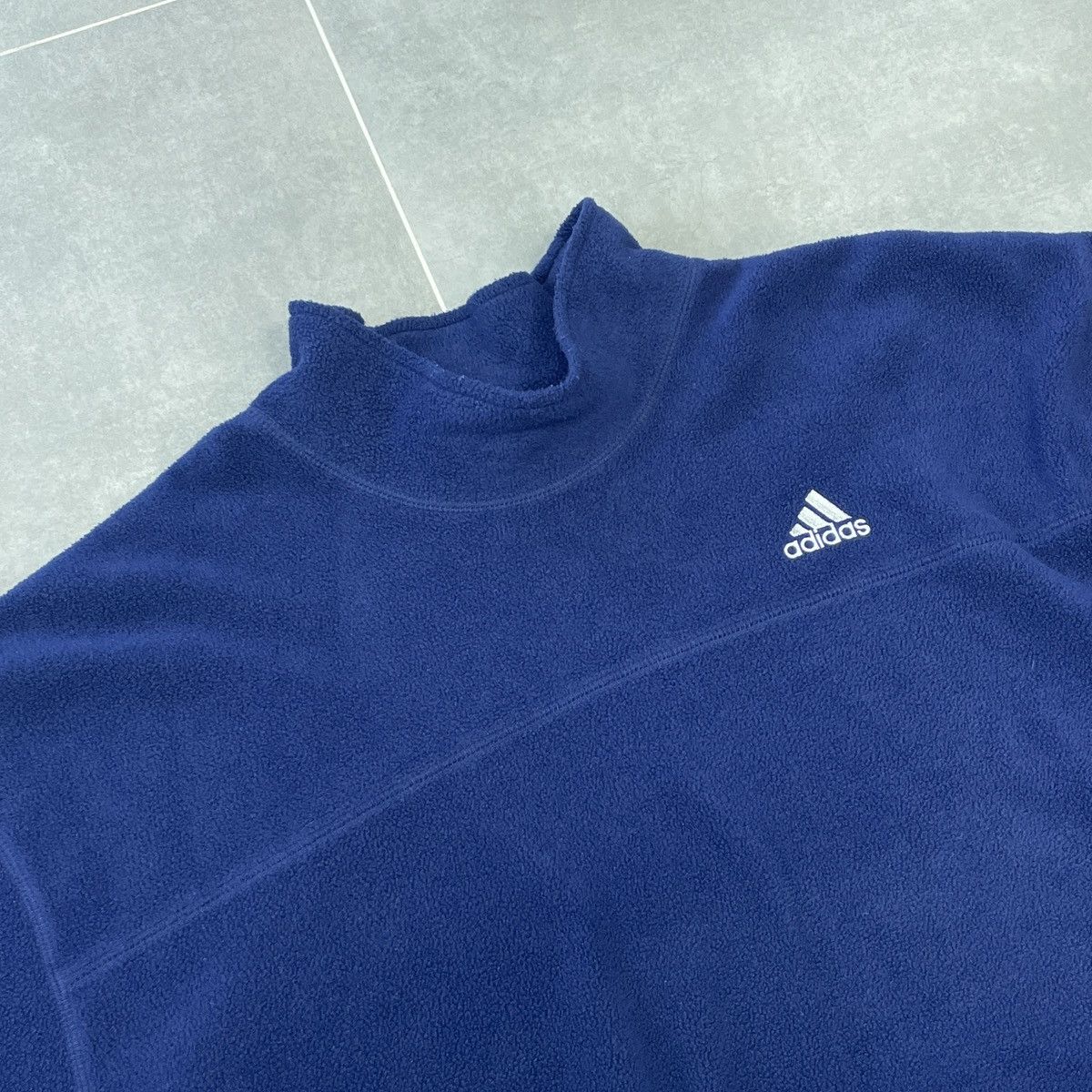 Adidas × Vintage Vintage Adidas Fleece Sweatshirt Size L Size US L / EU 52-54 / 3 - 10 Thumbnail
