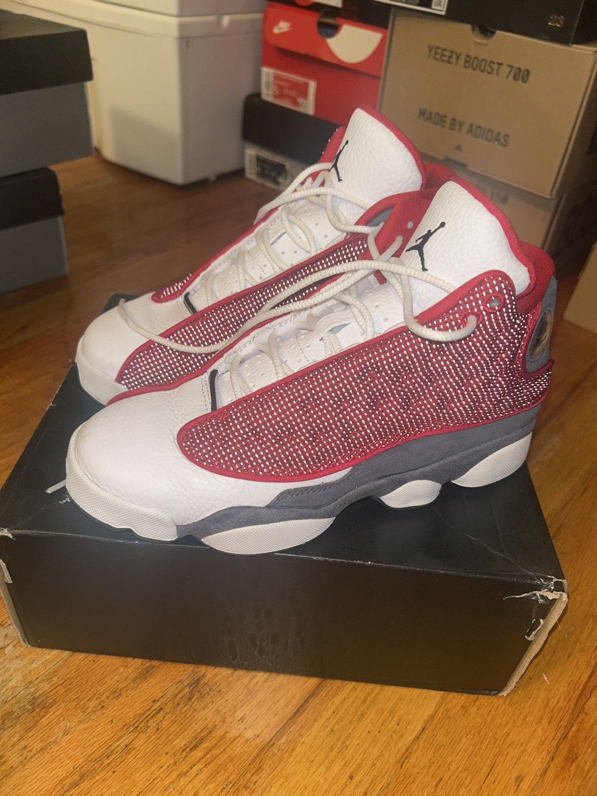 Jordan Brand Red Flint Retro 13 (GS) Size US 5 / EU 37 - 2 Thumbnail